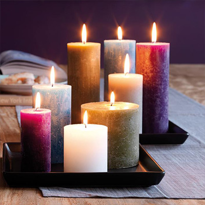 Candles and candlesticks